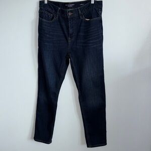 Banana Republic Traveler Men's Deep Indigo Slim Jeans size 33x30